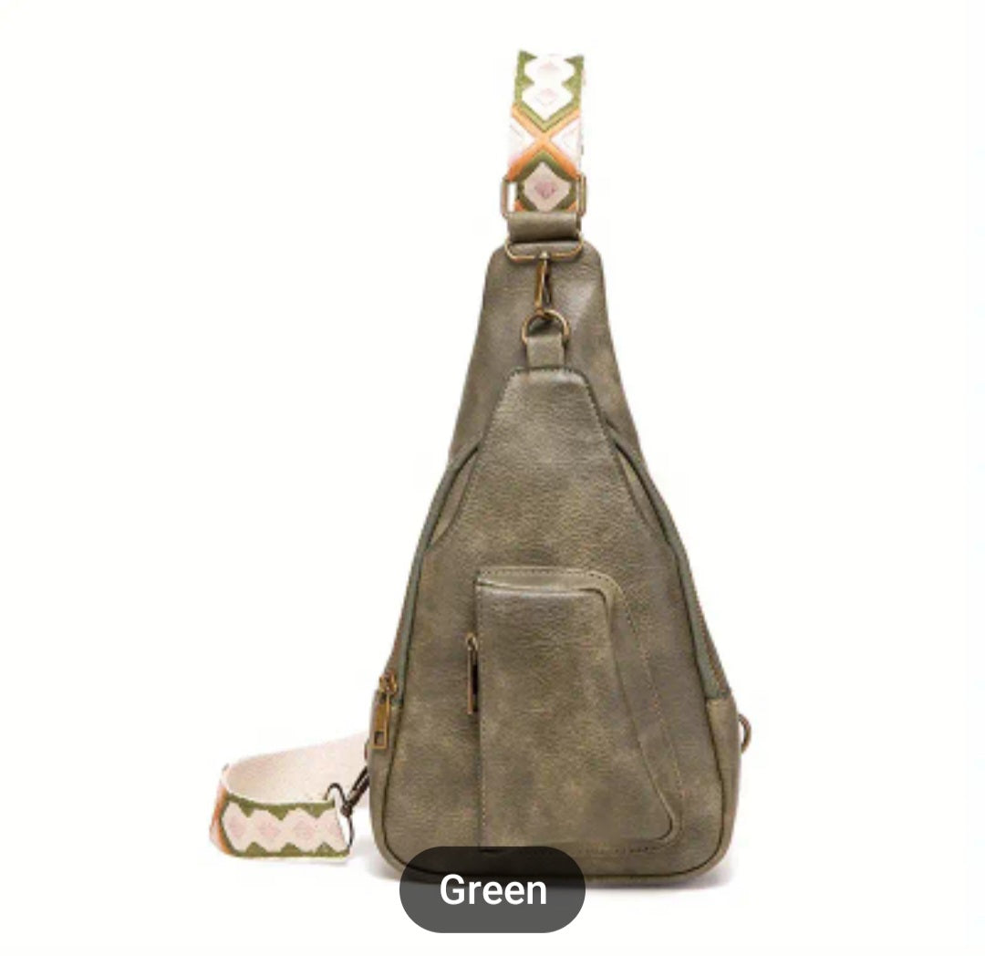 Crossbody Purse Vegan Leather